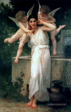 Jeunesse réalisme angel William Adolphe Bouguereau Peinture à l'huile
